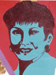 Nydia Velazquez, detail from "When Women Pursue Justice", sponsored by Artmakers, Inc.
